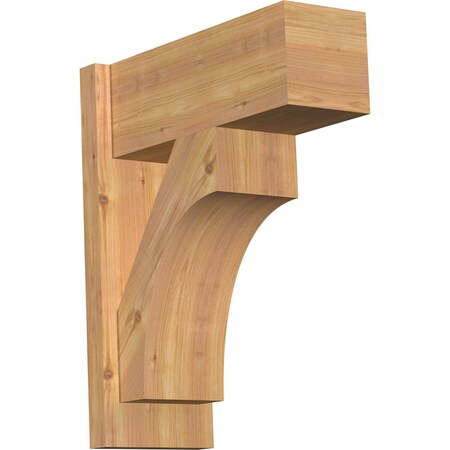 Westlake Block Smooth Outlooker, Western Red Cedar, 7 1/2W X 18D X 22H